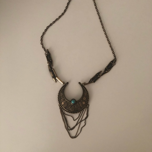 Boho chic goddess necklace - Picture 1 of 3
